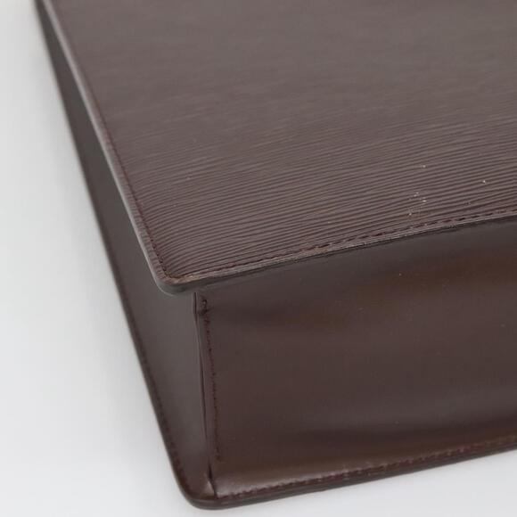 LOUIS VUITTON Epi Sac Plat Hand Bag Mocha Brown M5908d M5908d - Picture 16 of 16